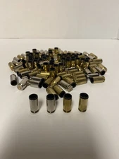  - 40 Cal Bullet Shell Casing Tire Valve Stem Caps | Tire Pressure Caps | Brass