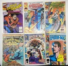 Vintage Spider-Man Comic Lot of 6 – Marvel – Mixed Series – 4 Bagged – Used