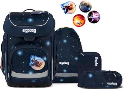 cubo Set ergonomischer Schulranzen Klassisch 5-teilig 1. Klasse Grundschule