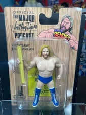 Major Bendies Hacksaw Jim Duggan Major Wrestling Figure Pod WWF Bend-Ems WWE