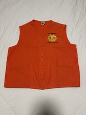 Vintage AltaMed PACE Button Up Vest Size L Senior Living Home Uniform Workwear