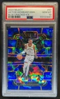 2023-24 Select Victor Wembanyama RC Blue Cracked Ice Prizm Concourse #87 PSA 10