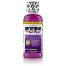 Listerine Total Care Anticavity Mouthwash Fresh Mint 6 Benefits In 1 3.2 Ounce