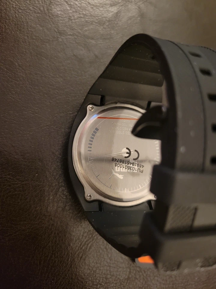 Puma PU103501008 Men's Wrist Watch Blue Black - image 3 of 4