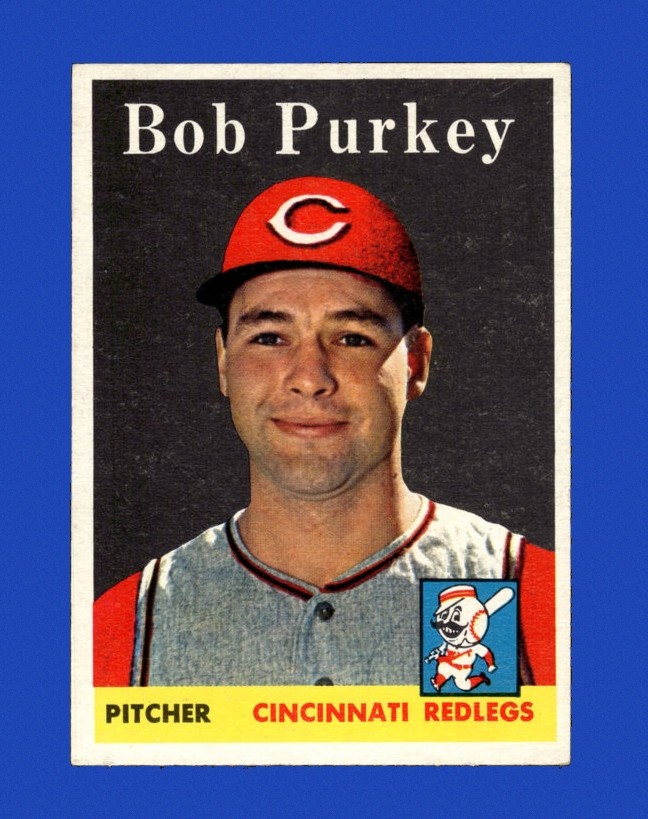 1958 Topps Set-Break #311 Bob Purkey EX-EXMINT *GMCARDS*