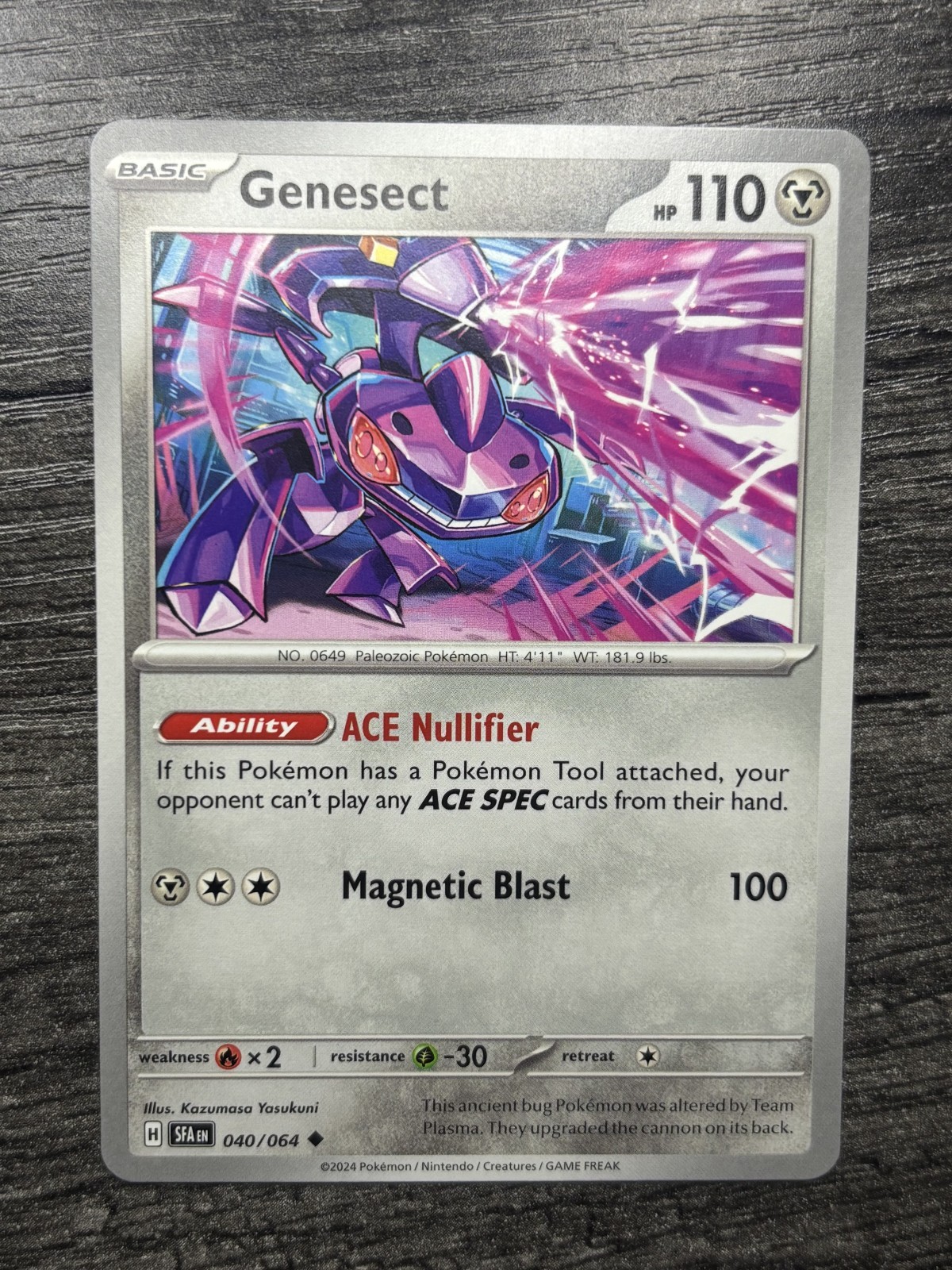 Genesect 40/64 SV: Shrouded Fable Uncommon Pokemon TCG NM