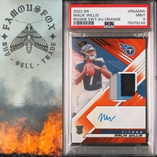 2022 Panini XR Football Cards Checklist 22