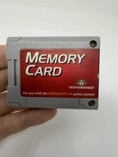 Memory Card Performance Brand for Nintendo 64 N64 Memory Pak WORKS