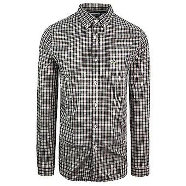 Men Lacoste Shirt Multicolor Cotton 38 / M / 46 #9ZEY