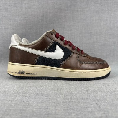 Nike Air Force 1 Premium UT Mens 10 Brown NY Cubans Baseball Low Untold Truth