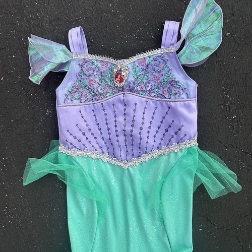Disney Arielle Prinzessin Kostüm Kleid Mädchen die kleine Meerjungfrau Medium 7/8 - Bild 2 von 10