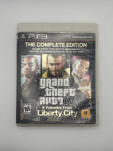 Grand Theft Auto IV Complete Edition (Sony Playstation 3 PS3) Good Disc