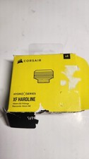 Box Damage,new Corsair Hydro X Series XF Hardline Fitting 14mm OD Black 4 Pack