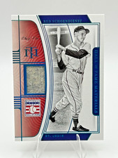 2022 Natl Treasures HOF Materials Platinum Red Schoendienst 1/1