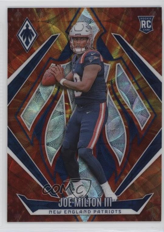 2024 Panini Phoenix Rookies FireBurst /350 Joe Milton III #205 1k7d