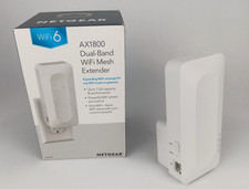 Netgear AX1800 WiFi 6 Dual-Band Mesh Wireless Signal Booster Repeater EAX15