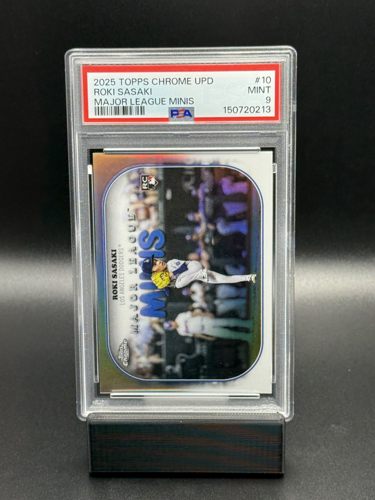 2025 Topps Chrome Update Series - Major League Minis Roki Sasaki #MM-10 (RC)