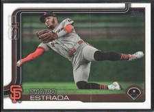2025 Topps Thairo Estrada San Francisco Giants #2