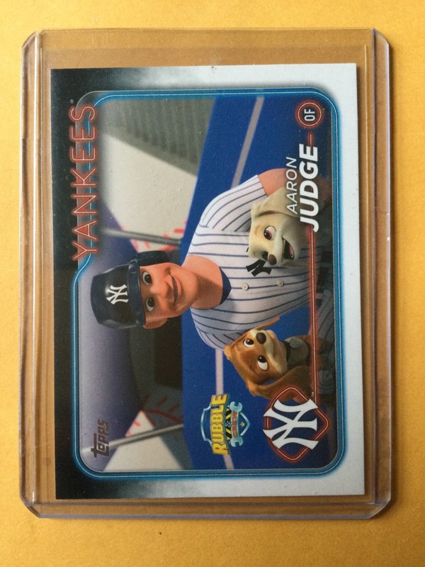 2024 Topps Update Aaron Judge Paw Patrol insert New York Yankees PP-2