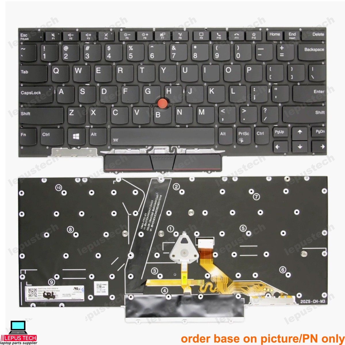 未使用 ThinkPad X1 Nano Gen1 フルスペック英語キーボード Genuine New Lenovo ThinkPad X1 Nano Gen 1 2021 Keyboard Backlit US