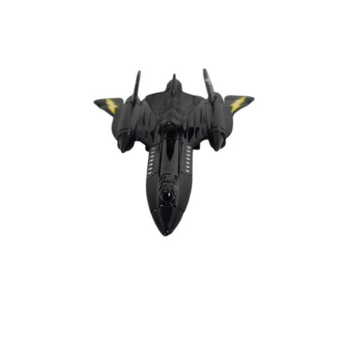 Lockheed SR-71 Blackbird Spy Plane With Drone Diecast Replica by Road Champs - Picture 2 of 11