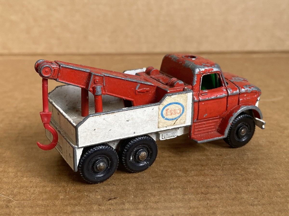 ミニカー MATCHBOX No.71 WRECK TRUCK Powerhouse Collection - Toy Matchbox No 71 Ford tow truck