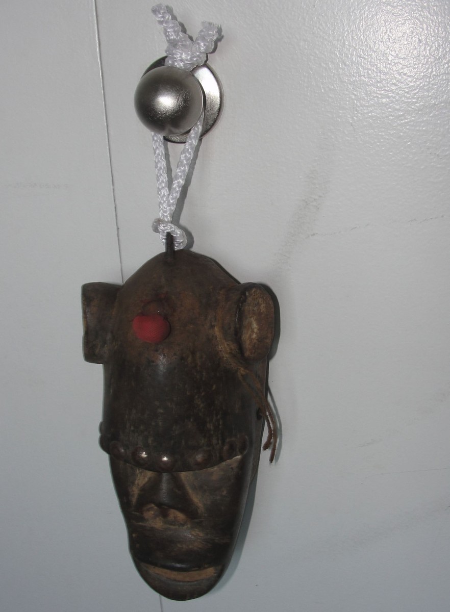 Old Ancient African Tribal Dan Monkey Passport Mask Africa Baule