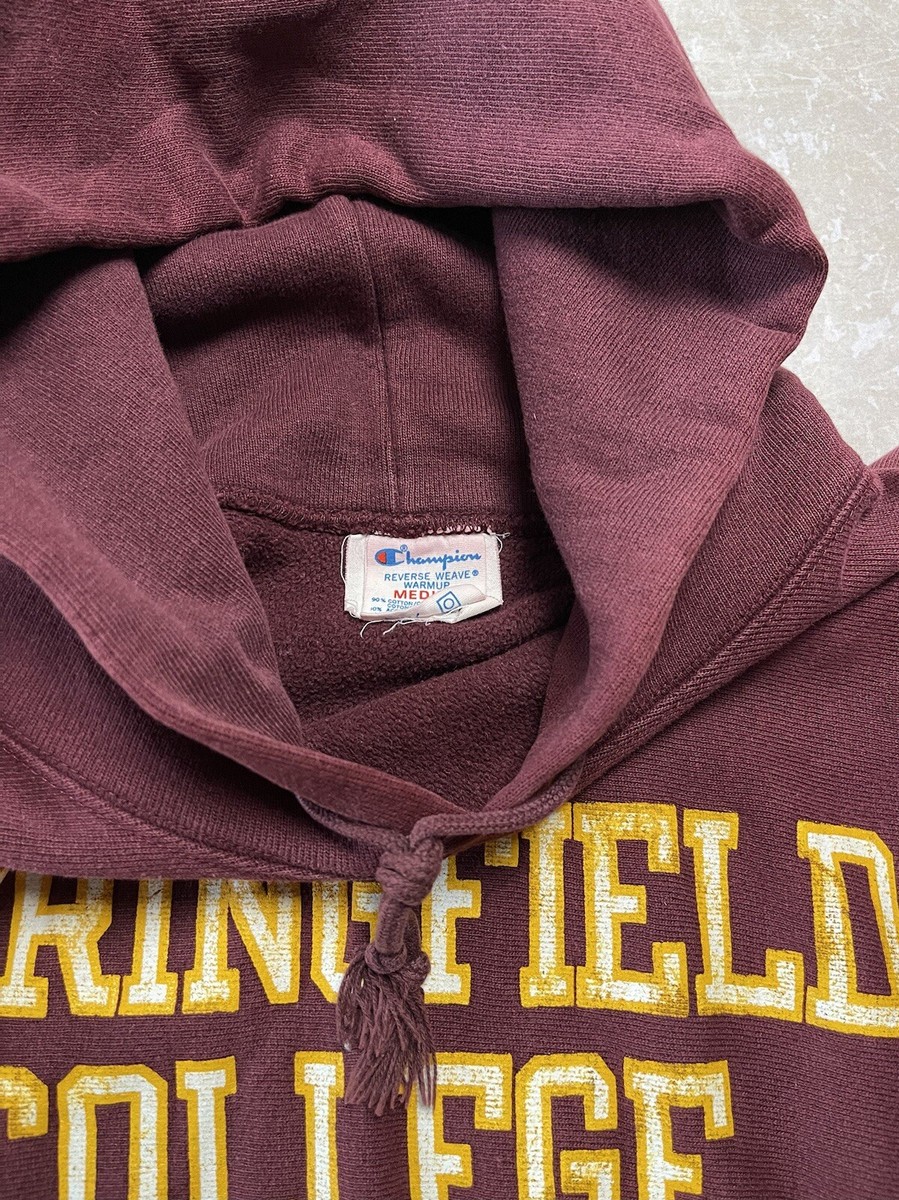 Vintage 80s Champion Reverse Weave Hoodie Springfield