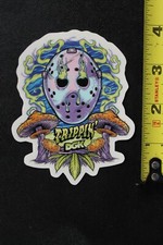DGK Trippin' Drugs Hockey Mushrooms Cannabis Z60B Vintage Skateboarding STICKER