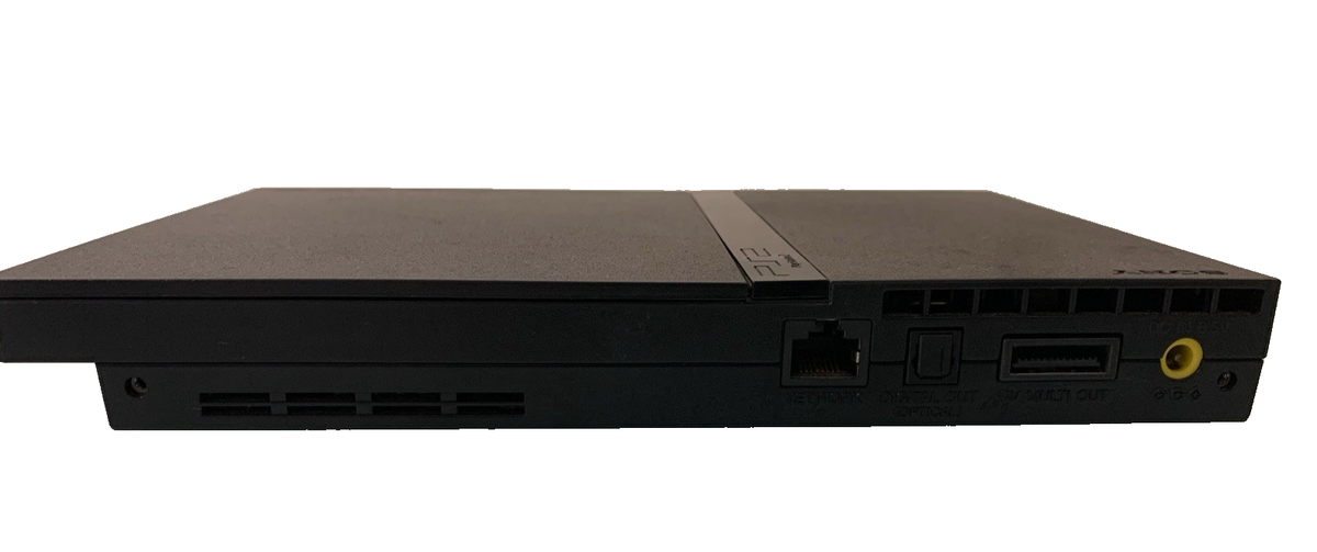 PS2 本体　SHPH-75000 Sony PlayStation 2 PS2 Slim Black Console SCPH-75000 AC AV