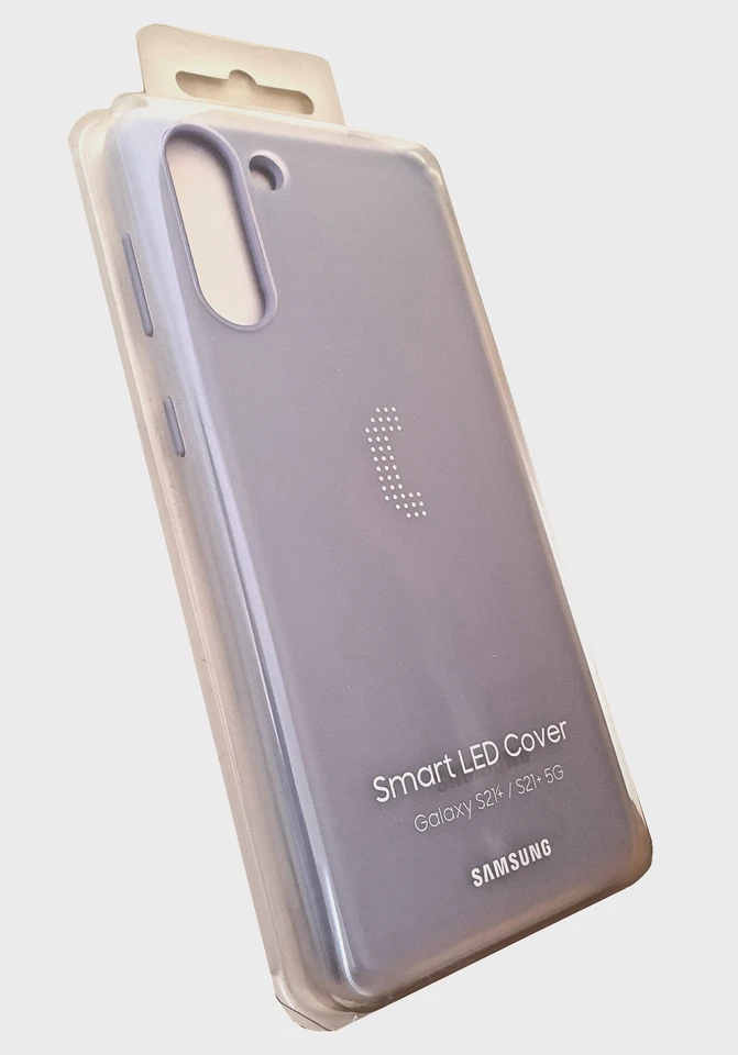 GENUINE SAMSUNG GALAXY S21+ / S21+ 5G SMART LED COVER CASE | VIOLET - Image 3 of 4