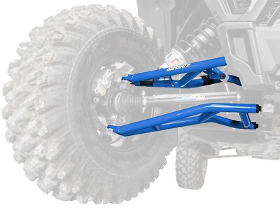 SuperATV High Clearance Forward Offset A Arms for Polaris RZR XP 1000 - BLUE