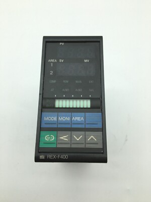 RKC REX-F400 F400FJ08-M*NP-NNN-NN Temperature Controller 100-240VAC 8VA/11VA