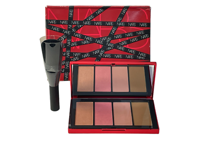 Nars Full Access Cheek Set 3 Blush-1 Bronzer & Mini Cheek Brush