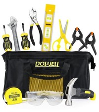 Kids Tool Set with Tool Bag  Real Metal Tools Ages 8 DIY Tool Kit
