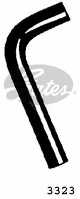 Gates Upper Lower Radiator Hose Fits 205 Escort Fiesta MX-6 - GAT2518 — 第 2/4 张图片