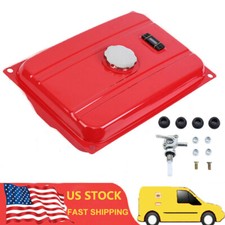 7 Gallon Fuel Gas Tank Petcock Filter Gauge C...