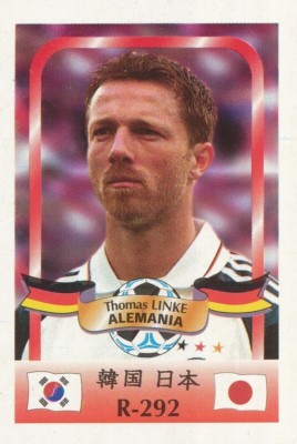 292 THOMAS LINKE BAYERN MÜNCHEN DEUTSCHLAND DEUTSCHLAND KARTE WM 2002 REYAUCA