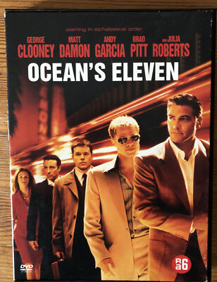 DVD Ocean's Eleven G.Clooney L.Damon A.Garcia B.Pitt J.Roberts