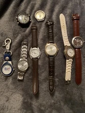 Watch’s, 8 Total Some Damage;Look At Pics & Read Descrip 4Parts/Project/Reseller