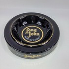 Long John Scotch Whisky 8" Ashtray Vintage Ceramic Alcohol Bar Pub Dish Scottish
