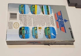 Top Gun The Second Mission NES Nintendo 1990 w Box Manual Retro Gaming TESTED