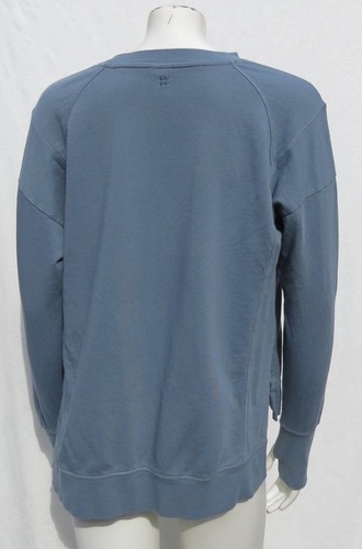 Sweaty Betty London US Damen M 8 10 blau Hi Lo Sweatshirt Oberteil lange Ärmel gebraucht, in einwandfreiem Zustand - Bild 2 von 6