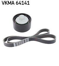 SKF VKMA 64141 Keilrippenriemensatz for KIA
