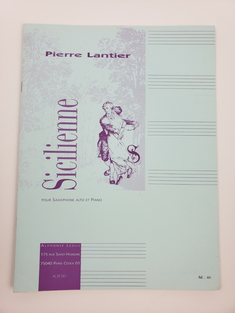 輸入譜 Pierre LANTIER Andante et Scherzetto Andante Et Scherzetto by Pierre Lantier - Saxophone Quartet