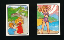 lot 1983 PANINI BARBIE ALBUM STICKERS 12  53 EX condition