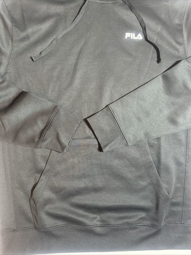 FILA Men’s Performance Hoodie Black Size M - Imagen 2 de 7