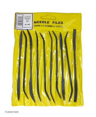 RIFFLER FILE SET   fine cut files   metalworking, jewelry, tool, hand tools