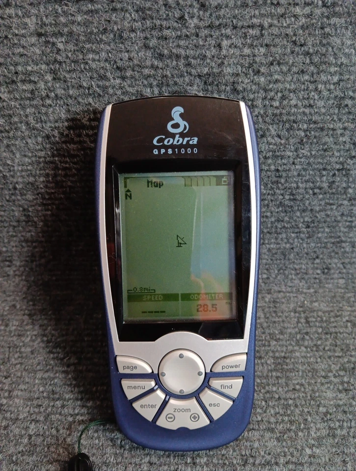 Cobra GPS 1000 DLX 1.8" Portable GPS Navigation - Image 4 of 4