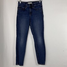 Gap Jeans Size 26 Curvy True Skinny Med Wash Women's Mid Rise Denim Stretch